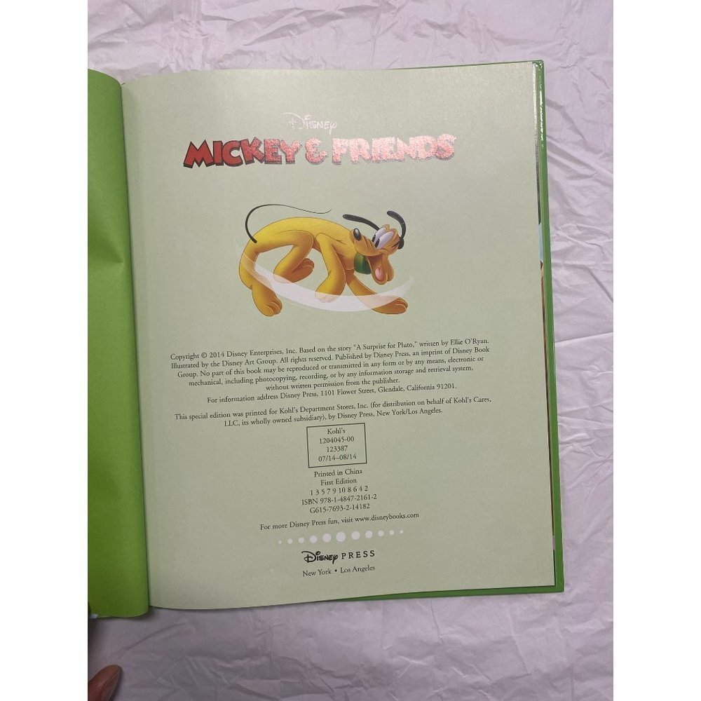 Kohl's Cares Disney Mickey & Friends Hardcover - Picture 6 of 8